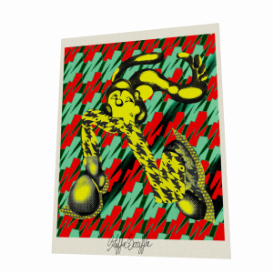 Cool Rabbit-boy - Impresión Fine Art firmada